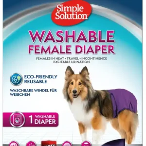 Nur Für Kurze Zeit Sparpaket 2 x Simple Solution waschbare Windel Hunde Hygiene Inkontinenz M